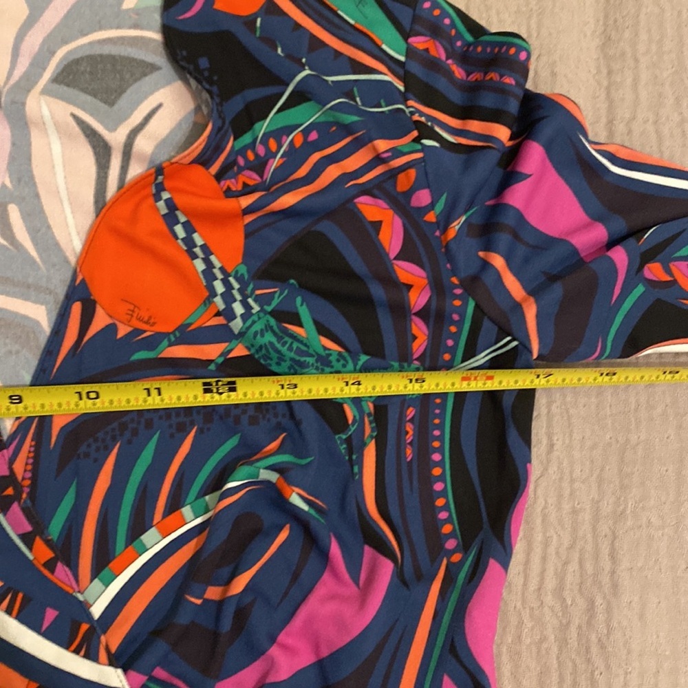 Emilio Pucci Multicolor Abstract Blouse. Size 36 - Picture 10 of 10